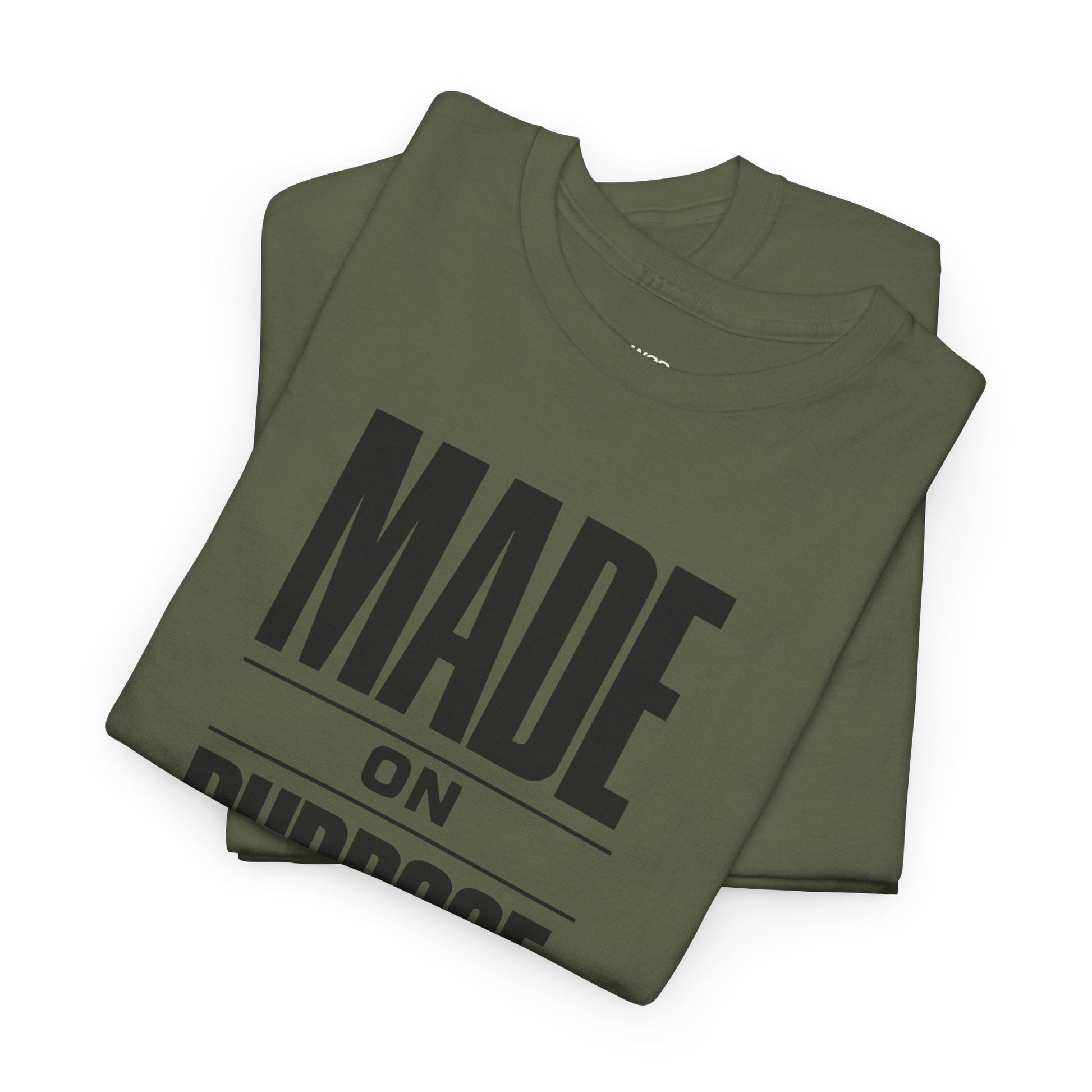 Made On Purpose – Faith Streetwear Graphic Tee Wear Your Worship