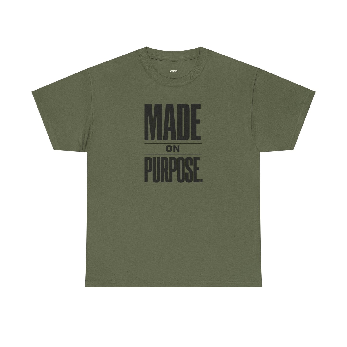 Made On Purpose – Faith Streetwear Graphic Tee Wear Your Worship