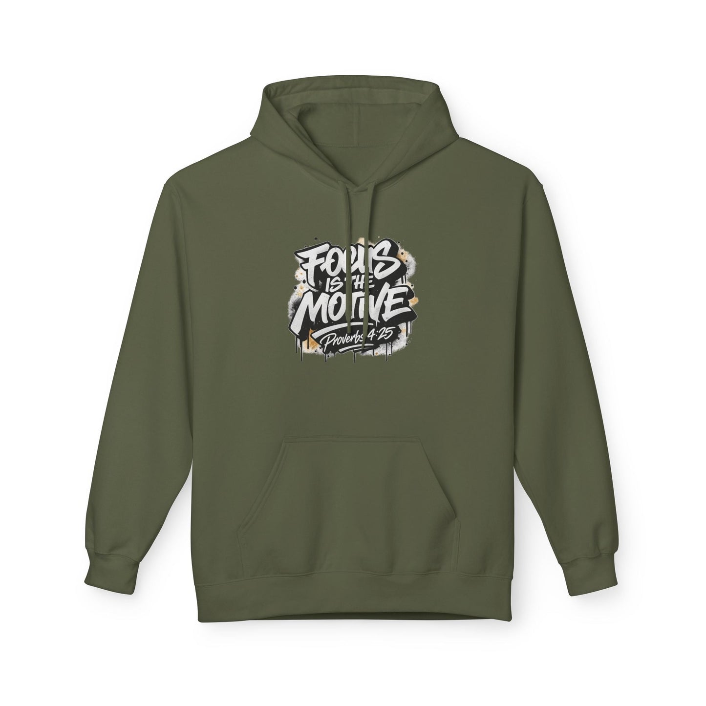 CakeBoi "Focus Is The Motive" Graffiti Streetwear Pullover Hoodie Wear Your Worship