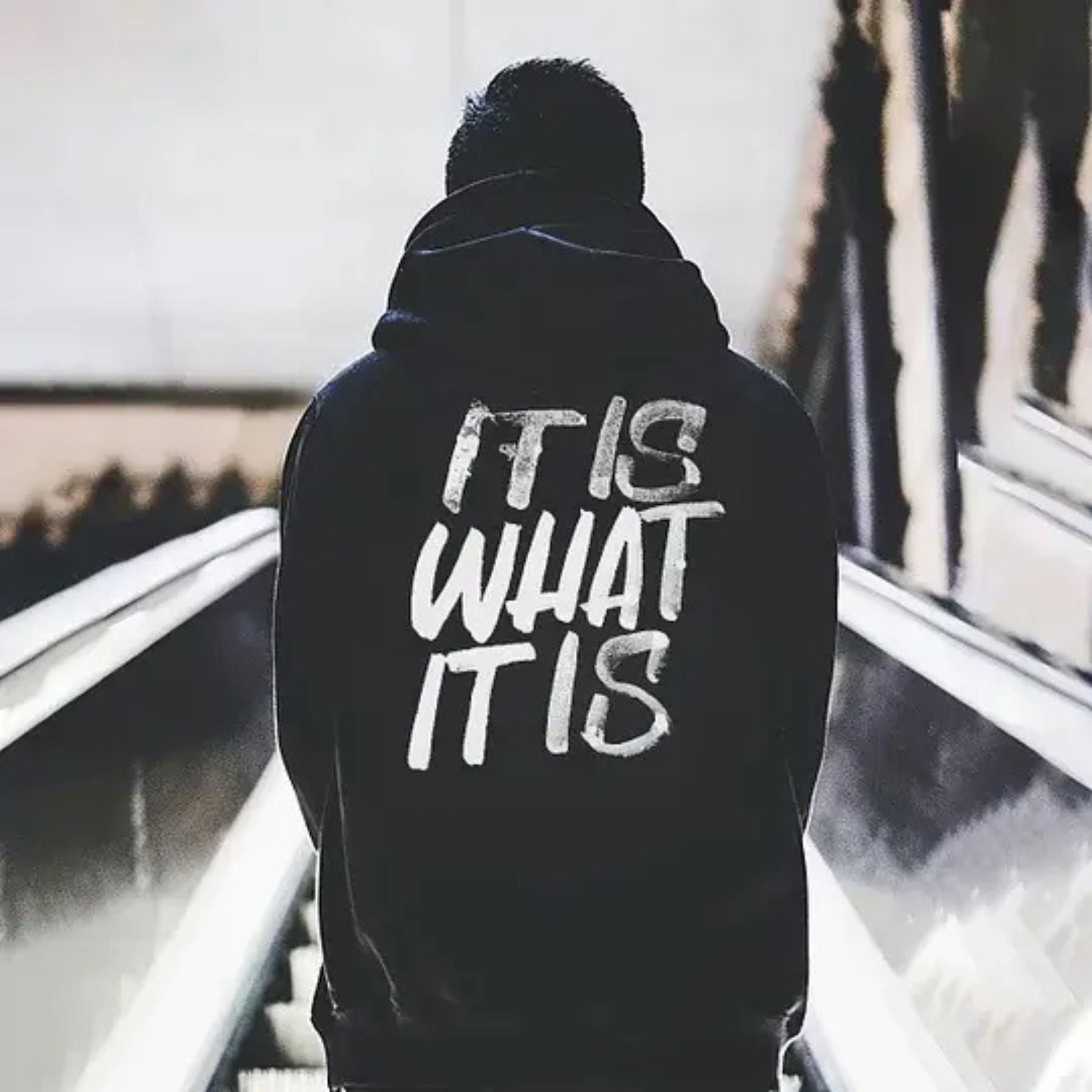 CakeBoi "It Is What It Is" Distressed Hoodie Pasimax