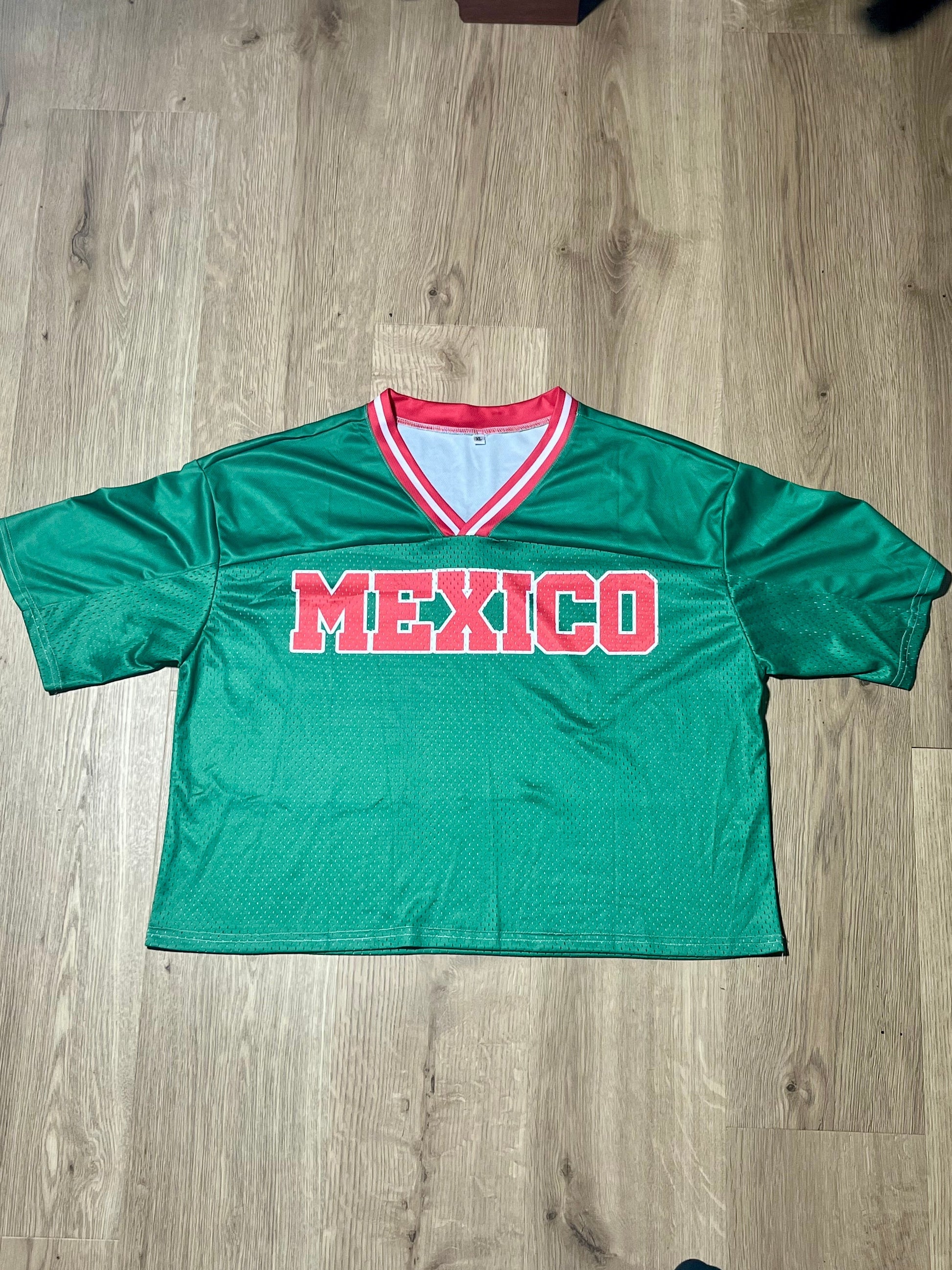 Unisex Mexico Dark Green Jersey Hiyatee