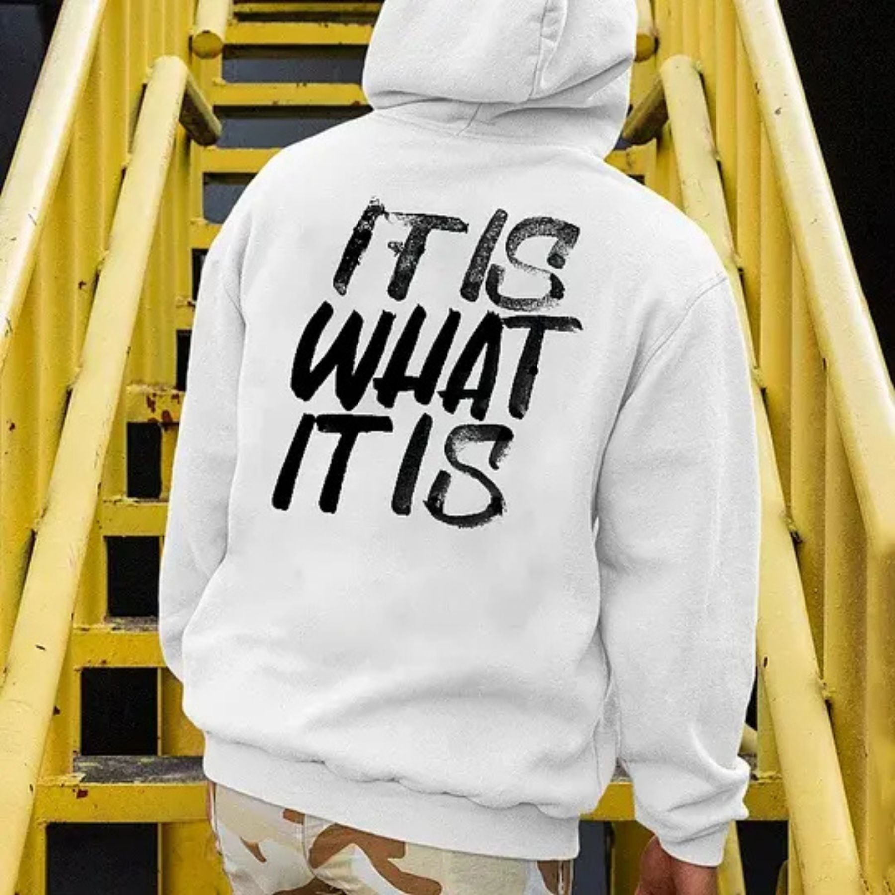 CakeBoi "It Is What It Is" Distressed Hoodie Pasimax