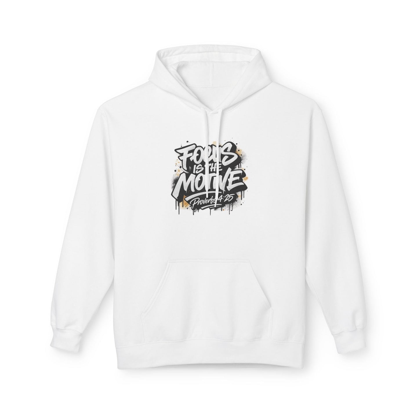 CakeBoi "Focus Is The Motive" Graffiti Streetwear Pullover Hoodie Wear Your Worship