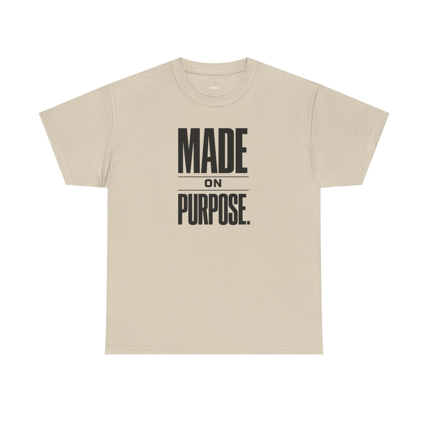 Made On Purpose – Faith Streetwear Graphic Tee Wear Your Worship