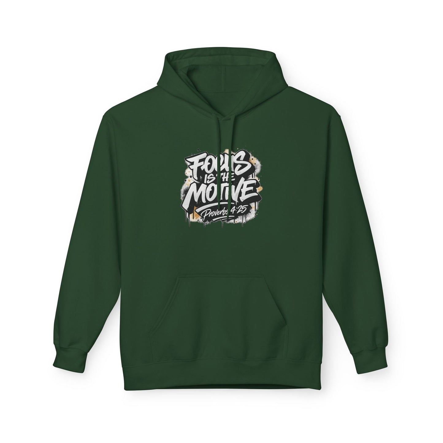 CakeBoi "Focus Is The Motive" Graffiti Streetwear Pullover Hoodie Wear Your Worship