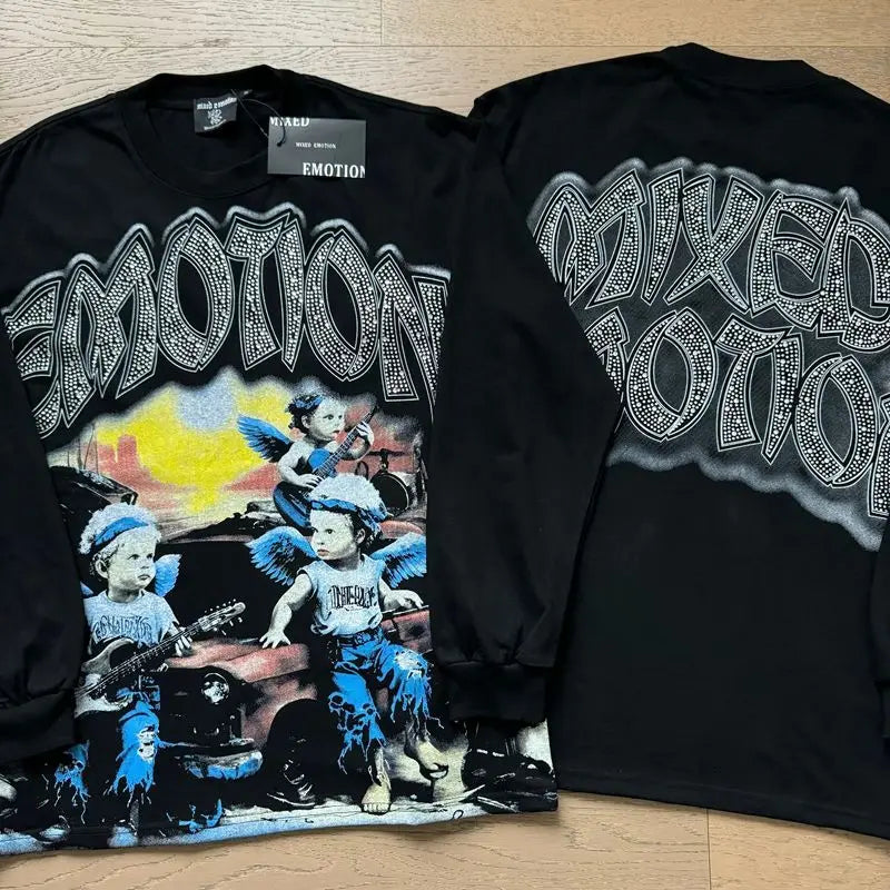 CakeBoi Mixed Emotion Long Sleeve Tee CakeBoi Apparel & CO.