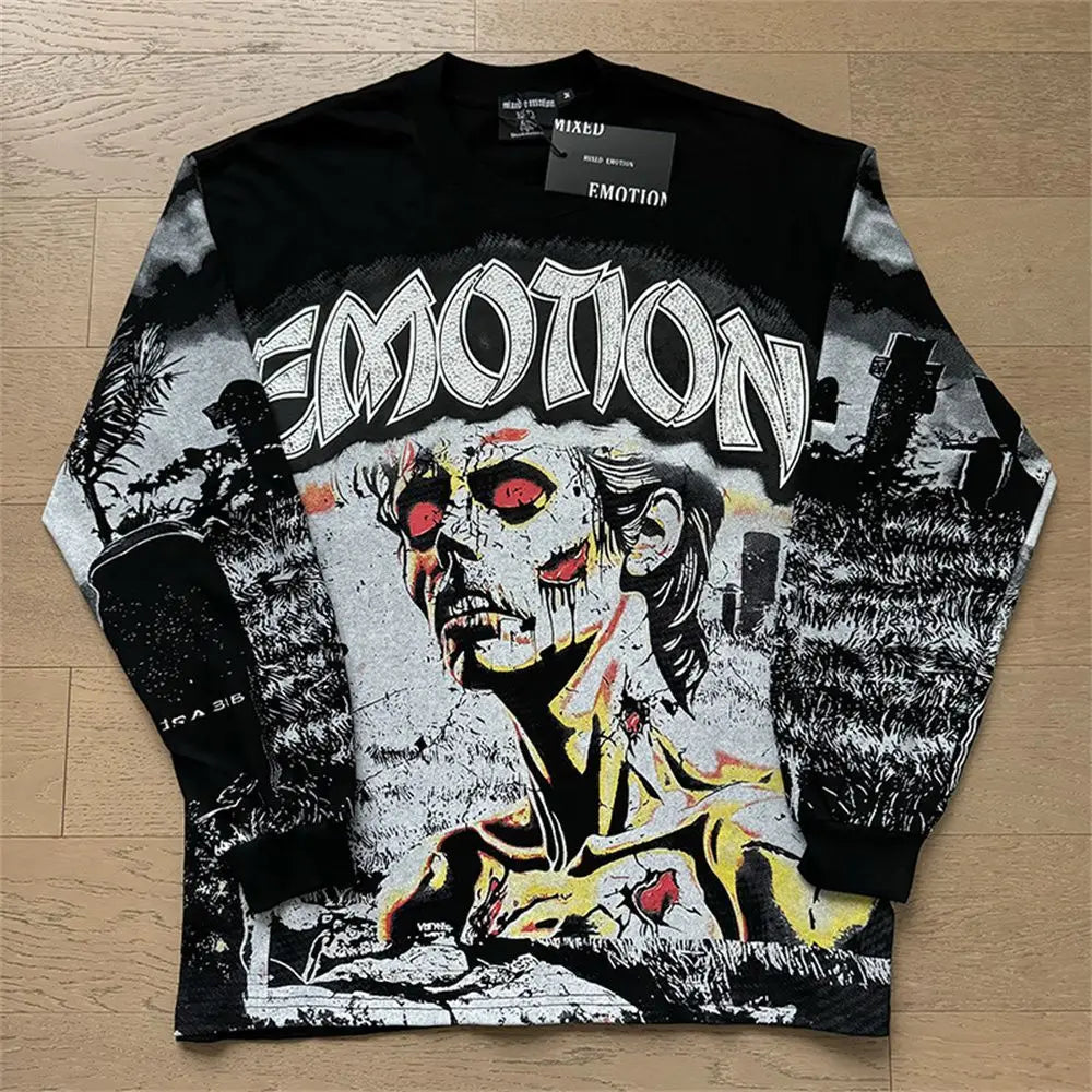 CakeBoi Mixed Emotion Long Sleeve Tee CakeBoi Apparel & CO.