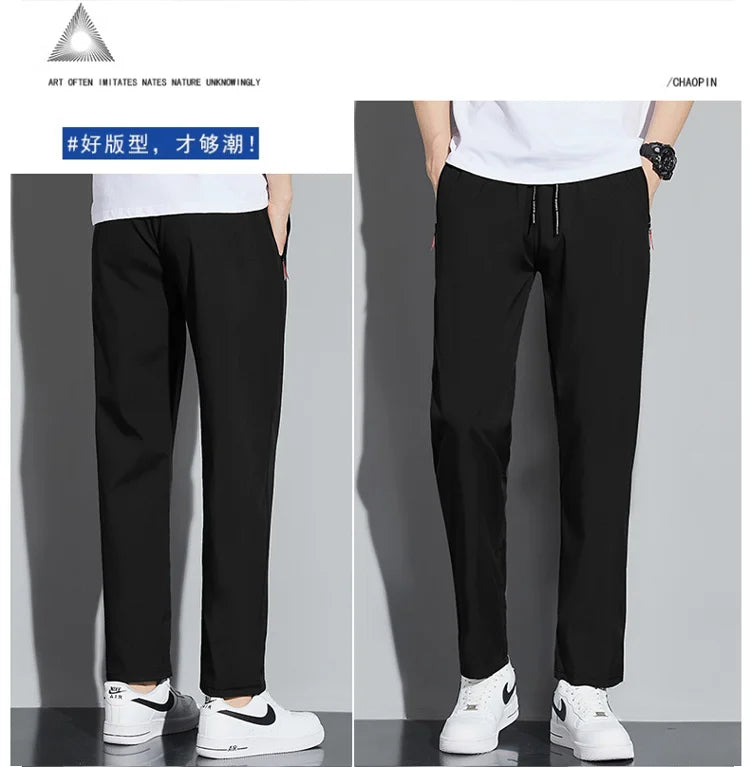CakeBoi Slim Fit Stretch Joggers – Korean Classic Style CakeBoi Apparel & Co. LLC