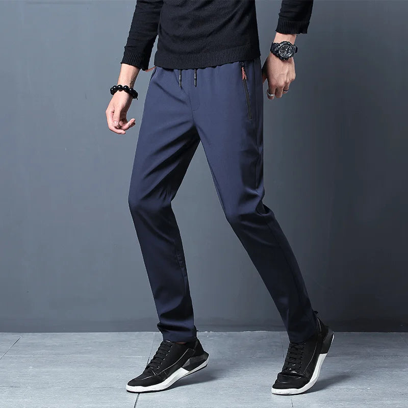 CakeBoi Slim Fit Stretch Joggers – Korean Classic Style CakeBoi Apparel & Co. LLC