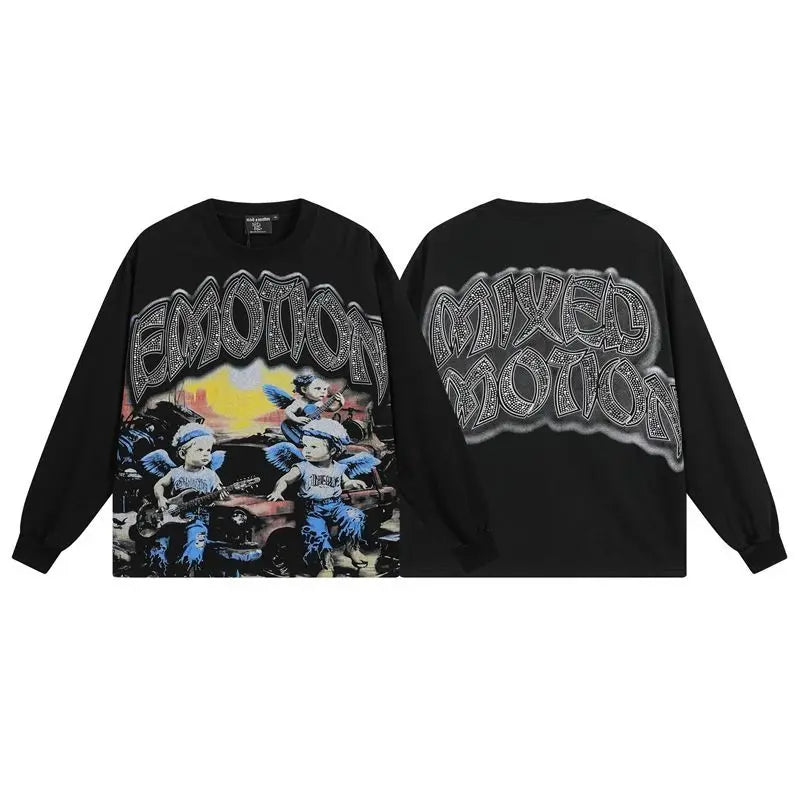 CakeBoi Mixed Emotion Long Sleeve Tee CakeBoi Apparel & CO.