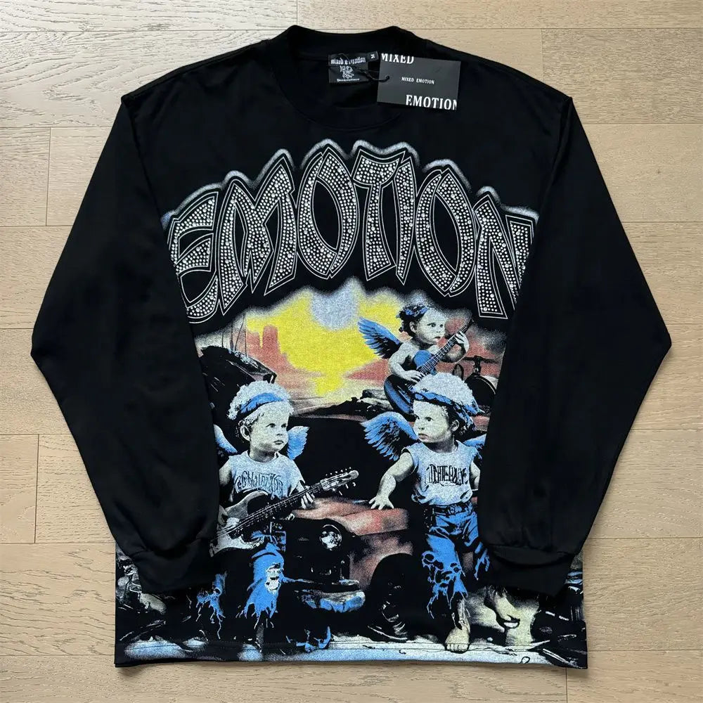 CakeBoi Mixed Emotion Long Sleeve Tee CakeBoi Apparel & CO.