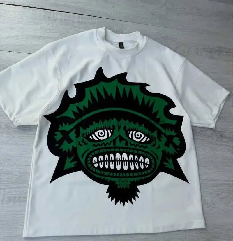 CakeBoi Y2K Harajuku Oversized Graphic Tee – Unisex Streetwear CakeBoi Apparel & CO.