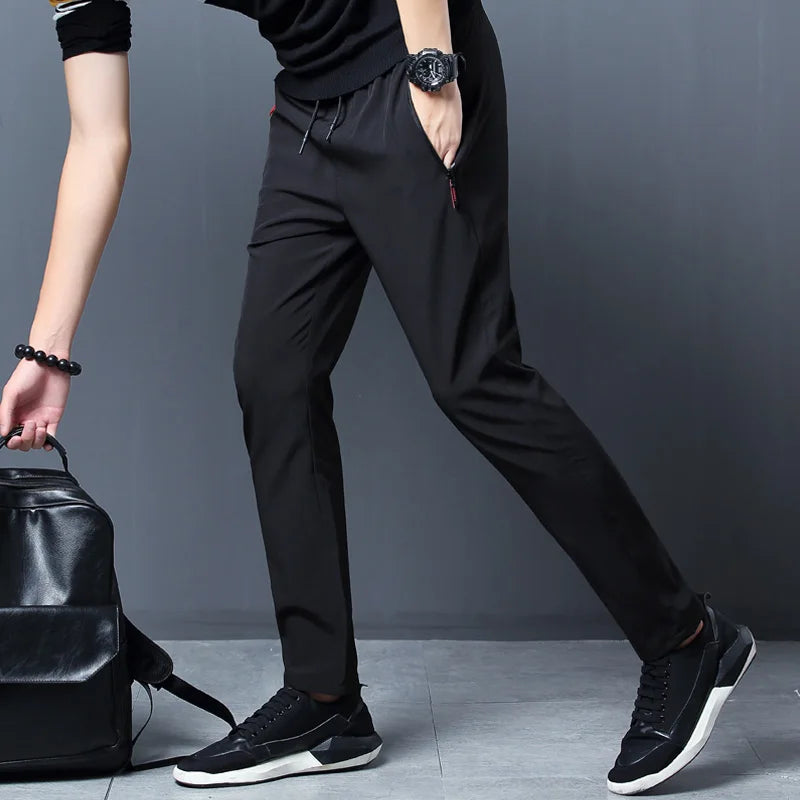 CakeBoi Slim Fit Stretch Joggers – Korean Classic Style CakeBoi Apparel & Co. LLC