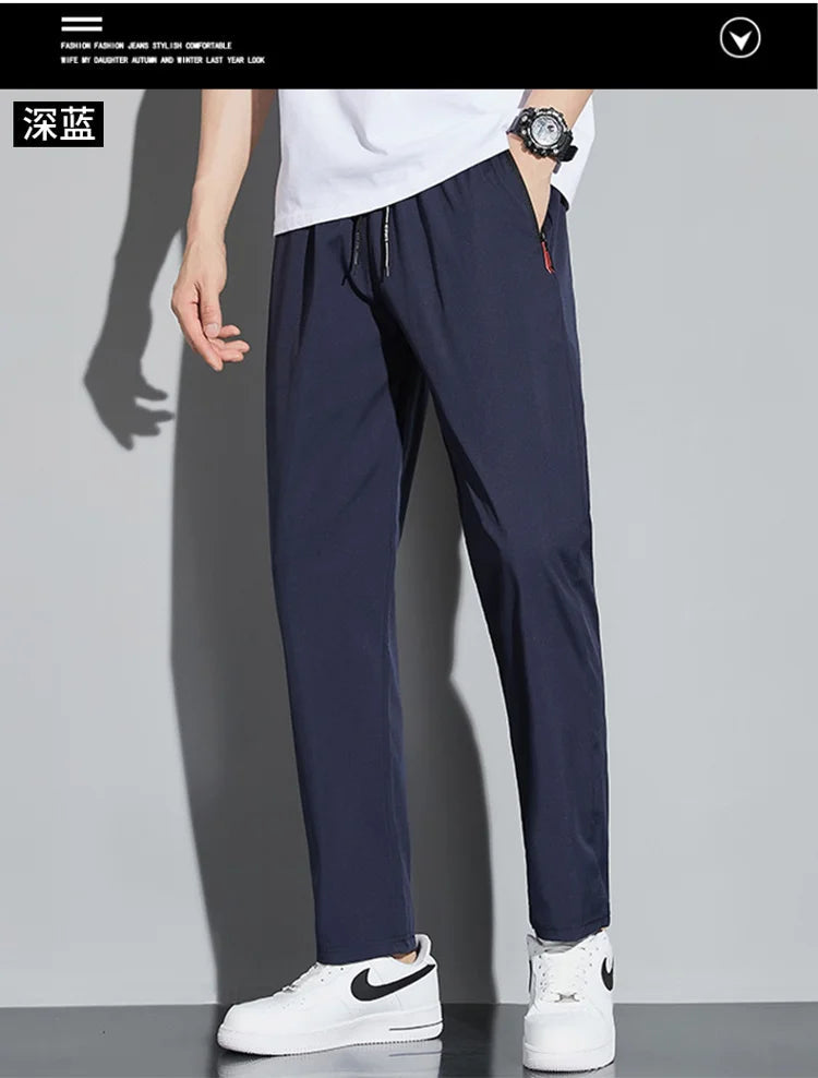 CakeBoi Slim Fit Stretch Joggers – Korean Classic Style CakeBoi Apparel & Co. LLC
