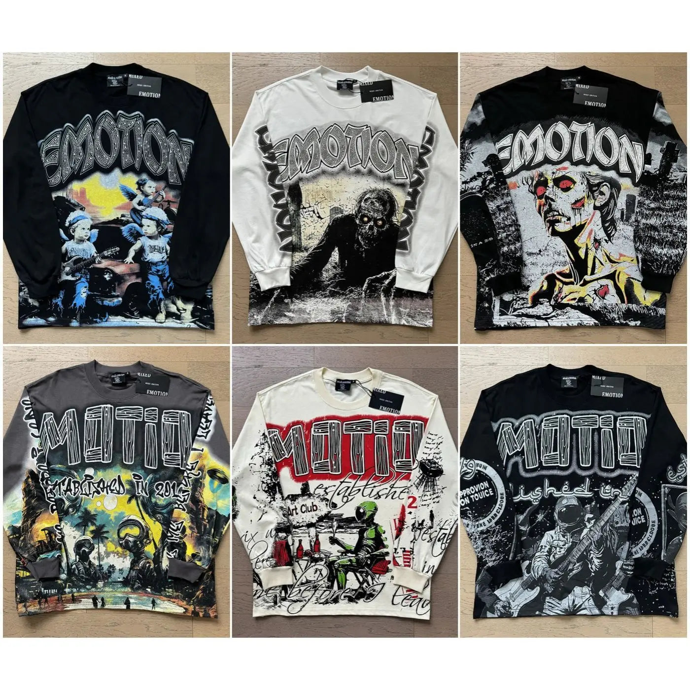 CakeBoi Mixed Emotion Long Sleeve Tee CakeBoi Apparel & CO.