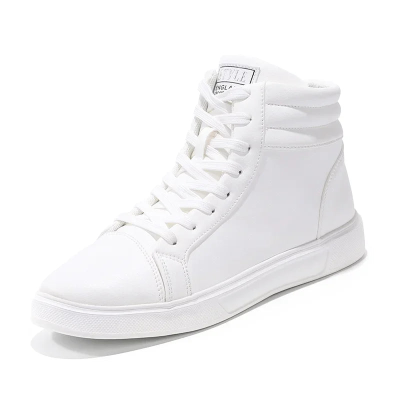 CakeBoi High Top Leather Sneakers – Unisex Skate Style CakeBoi Apparel & CO.