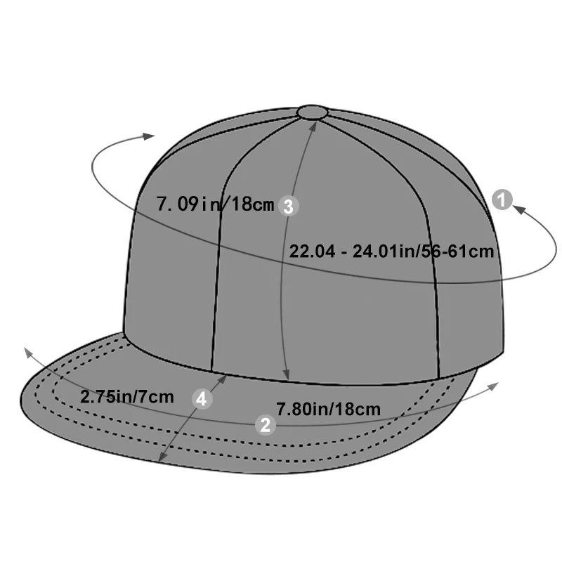 Unisex Letter Embroidery Hip-hop Hats Outdoor Adjustable Casual Baseball Caps Sunscreen Hat CakeBoi Apparel & Co. LLC