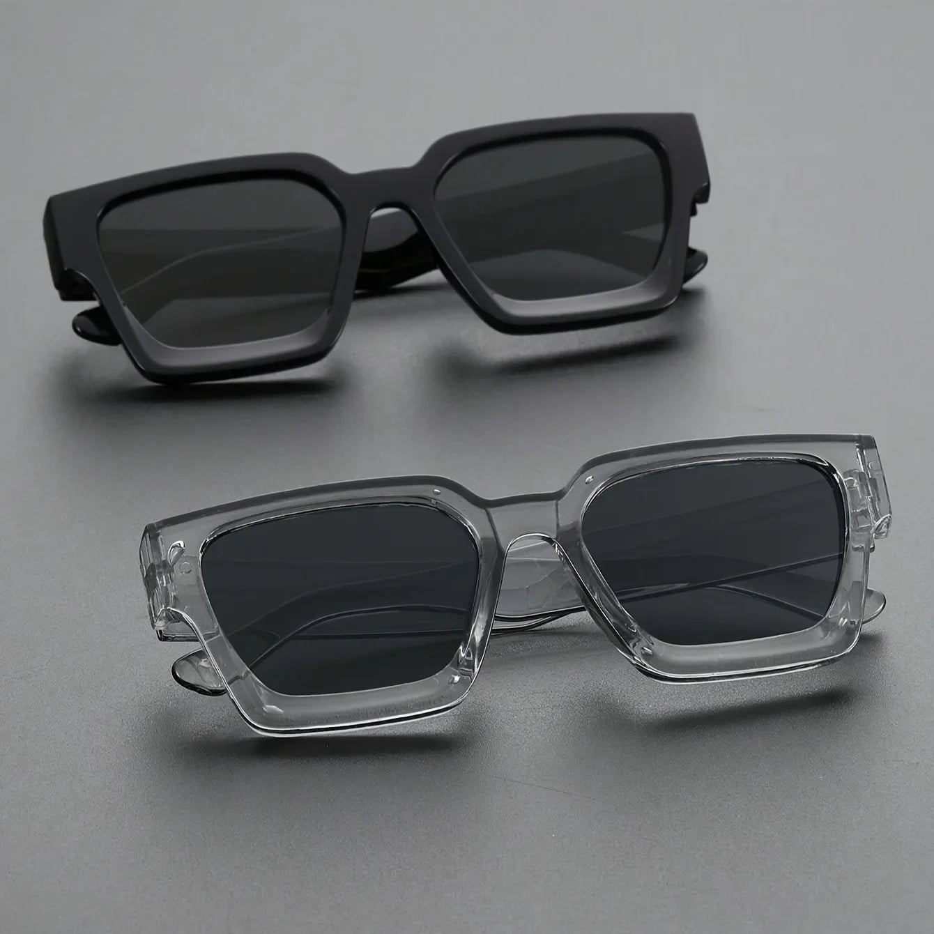 CakeBoi Classic Square Frame Sunglasses – Unisex Streetwear Shades CakeBoi Apparel & Co. LLC