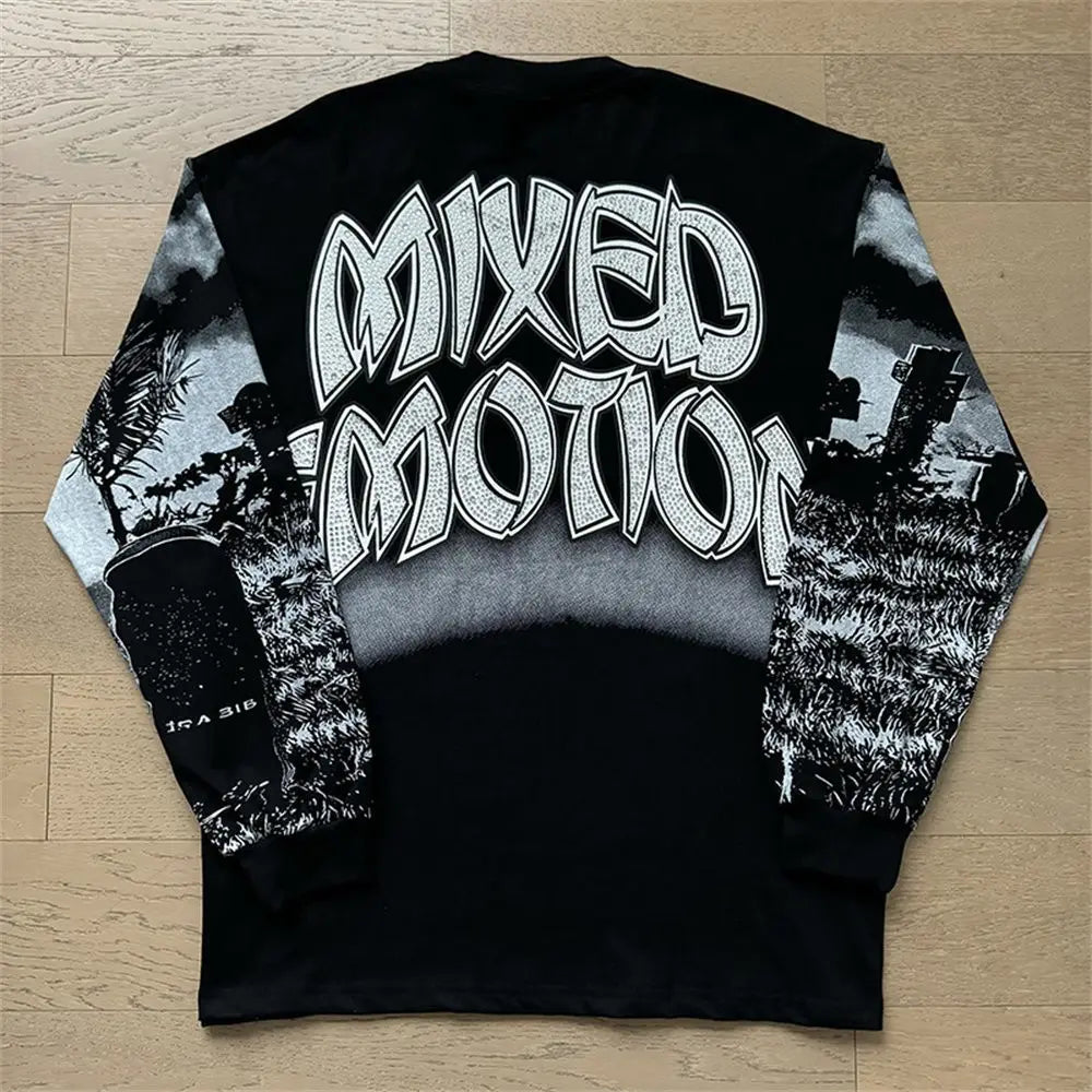CakeBoi Mixed Emotion Long Sleeve Tee CakeBoi Apparel & CO.