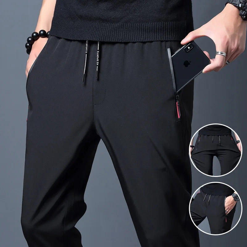 CakeBoi Slim Fit Stretch Joggers – Korean Classic Style CakeBoi Apparel & Co. LLC