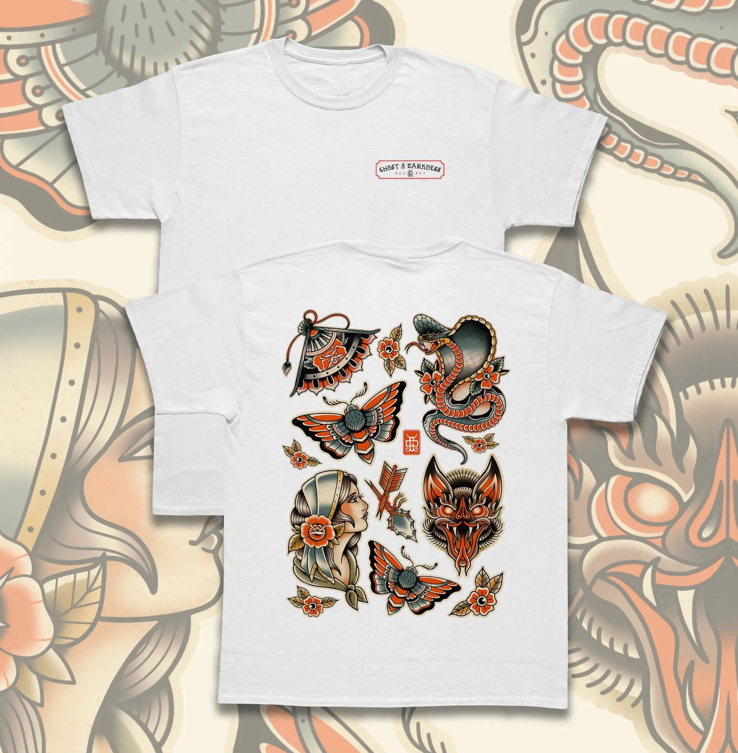 Microgods Flash Tattoo Tee | Ghost & Darkness Streetwear Ghost and Darkness