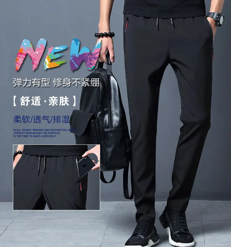 CakeBoi Slim Fit Stretch Joggers – Korean Classic Style CakeBoi Apparel & Co. LLC