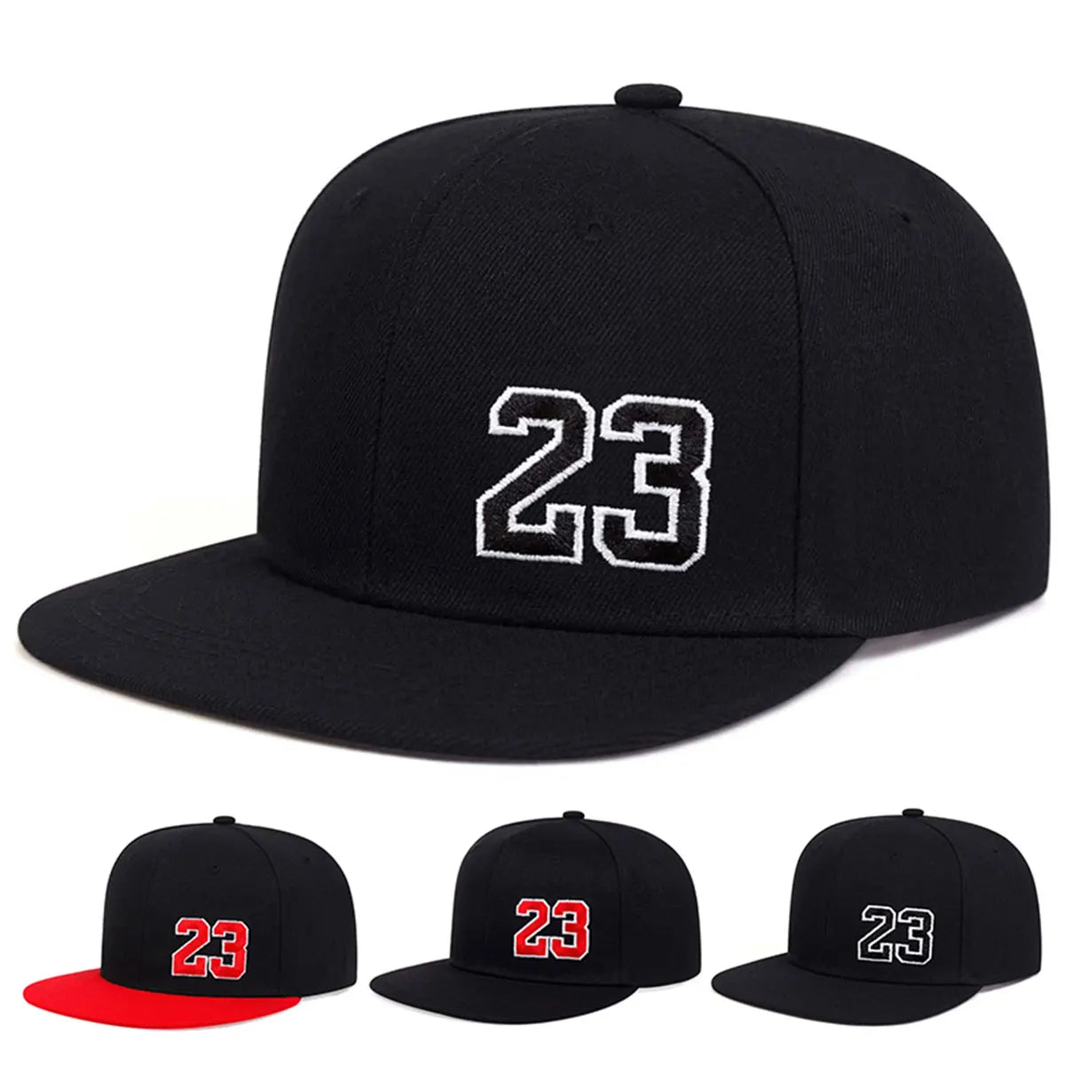CakeBoi No. 23 Embroidered Snapback – Unisex Hip Hop Cap CakeBoi Apparel & CO.