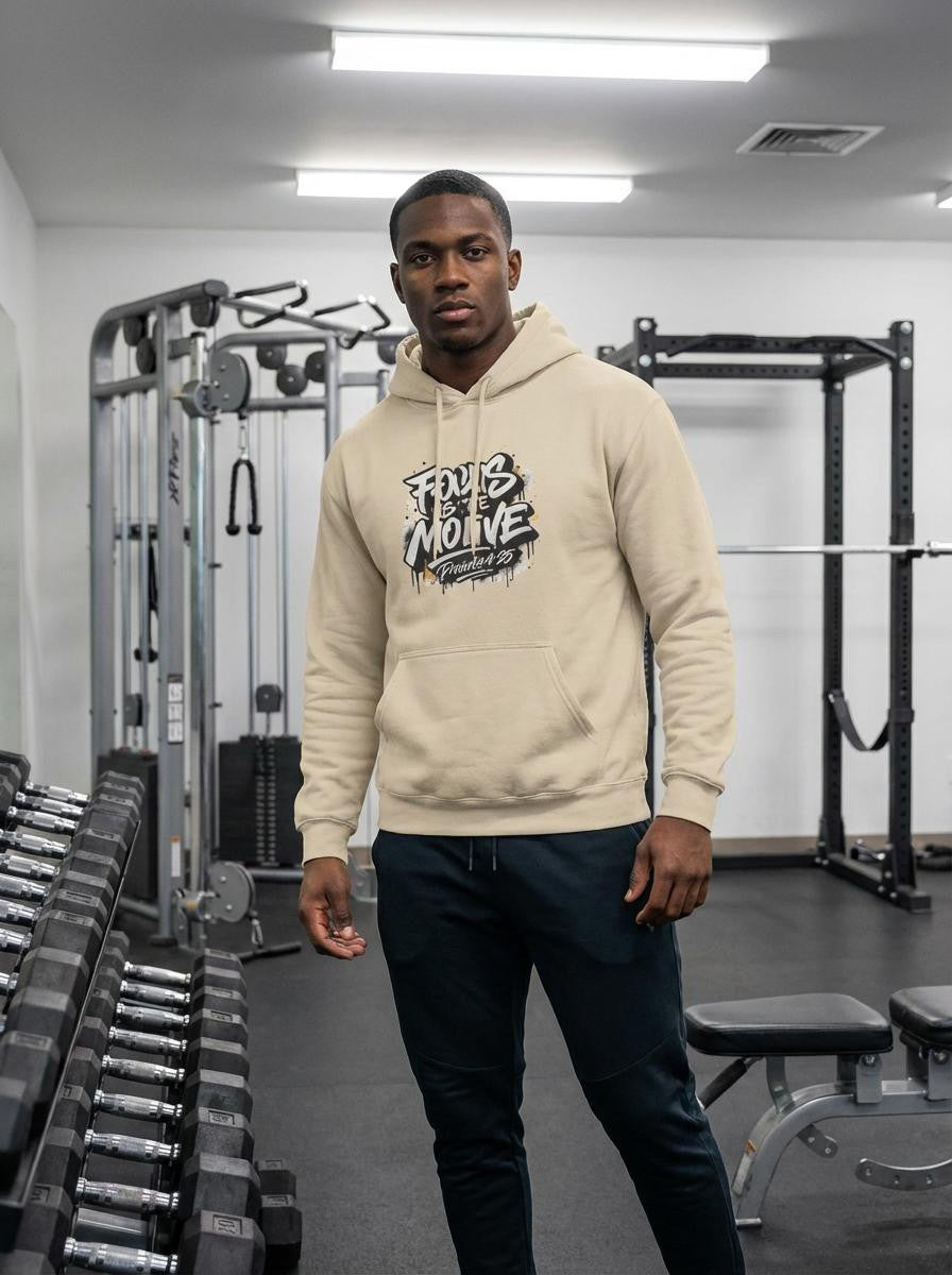 CakeBoi "Focus Is The Motive" Graffiti Streetwear Pullover Hoodie Wear Your Worship