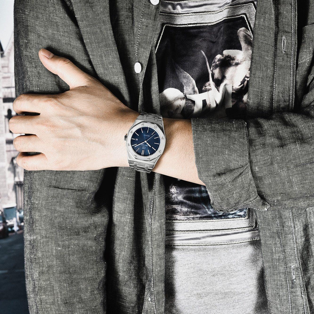 Benyar Stainless Steel Minimalist Watch Benyar