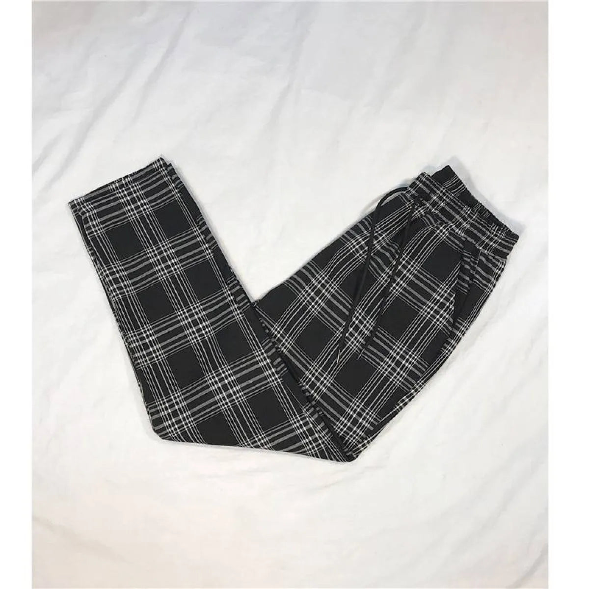 CakeBoi High Waist Plaid Pants Kawaii Stop
